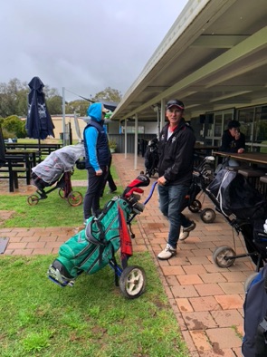 Canowindra GC - Matt W ready to go!