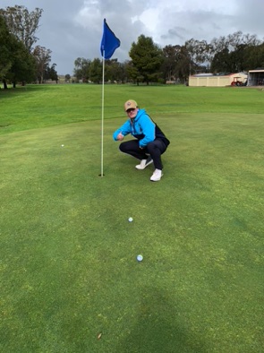 Canowindra GC - chipping champ Joel